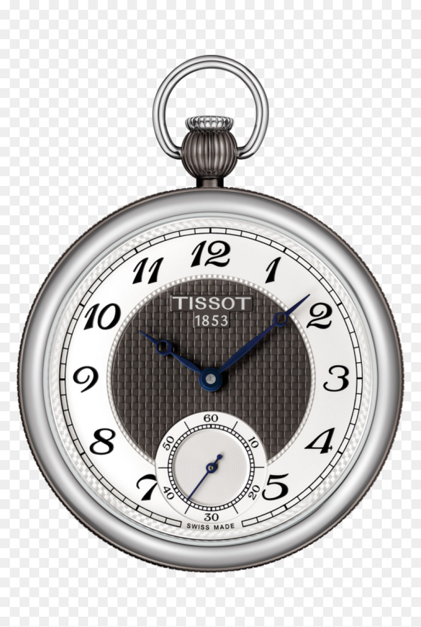 Pocketwatch Png , Png Download - Tissot Bridgeport Lepine Mechanical Pocket Watch, Transparent Png - pocketwatch png