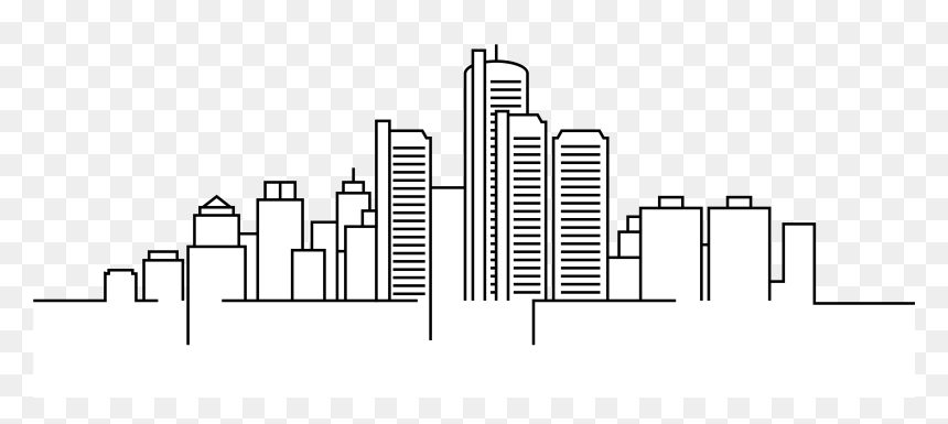 Clipart Free Download Technical Ly K - Skyline, HD Png Download - detroit png
