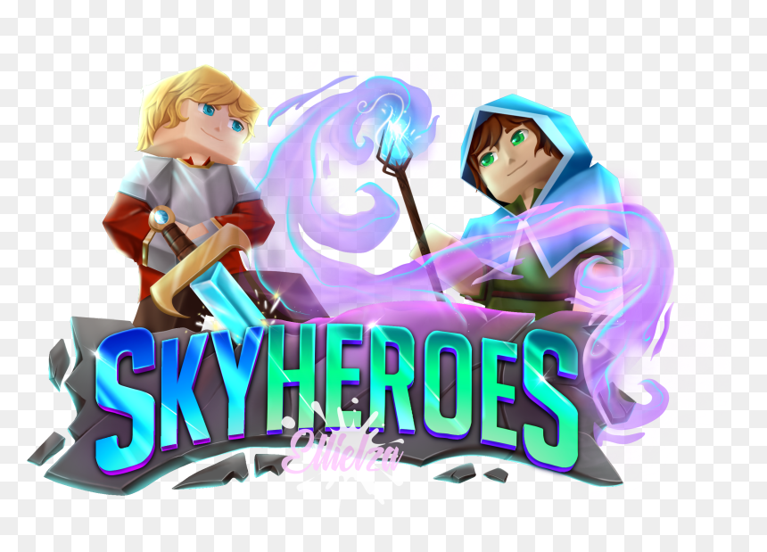 Offering [ Sale ] Ellielza"s High Quality Hand Drawn - Skyheroes Minecraft Server, HD Png Download - hand drawn border png