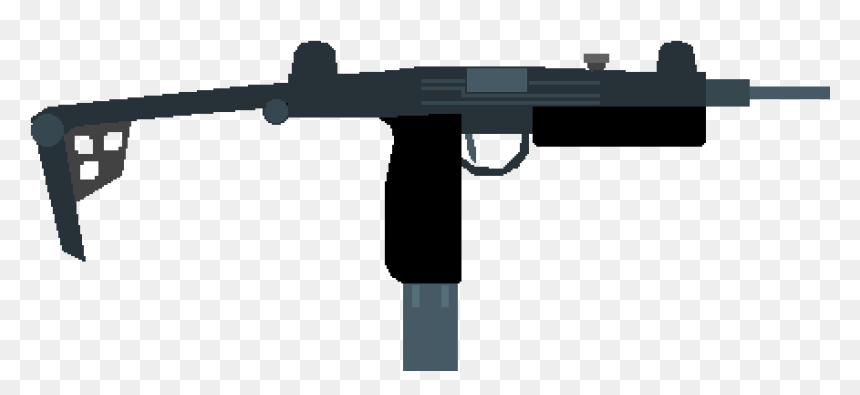 High Detail Uzi By Jm000 - Assault Rifle, HD Png Download - mlg gun png