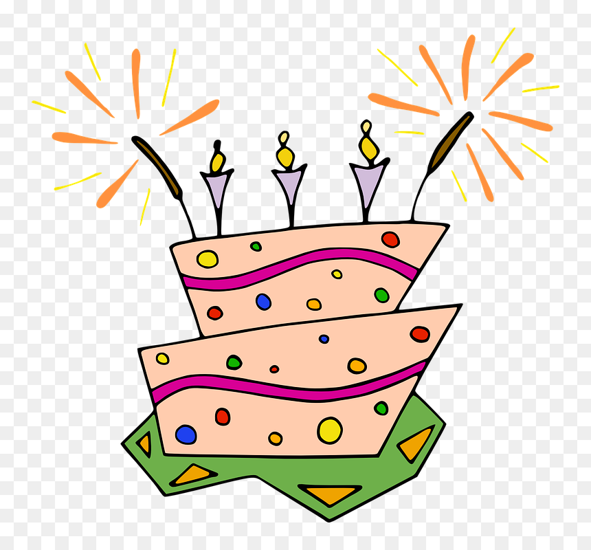 Birthday Cake Clip Art, HD Png Download - birthday cake vector png
