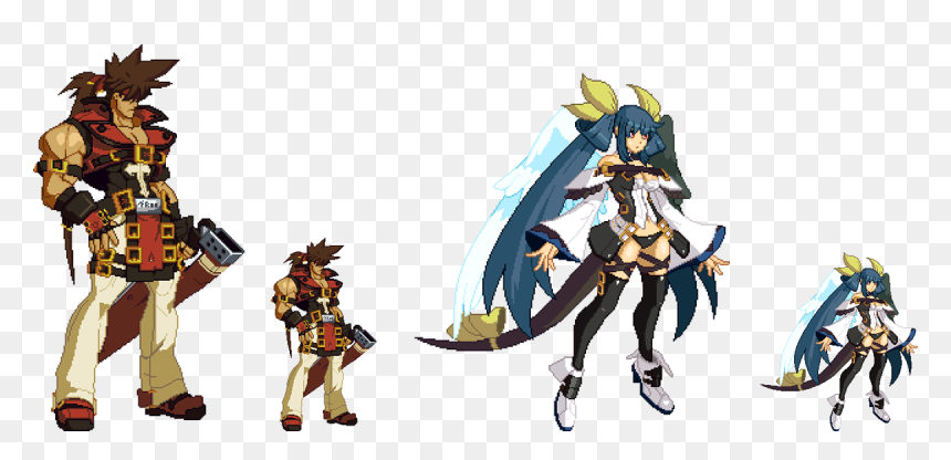 Guilty Gear Art Style, HD Png Download - sol badguy png