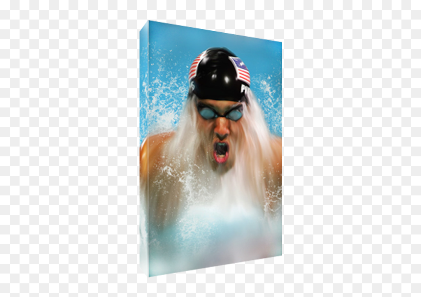 Swimming, HD Png Download - michael phelps png