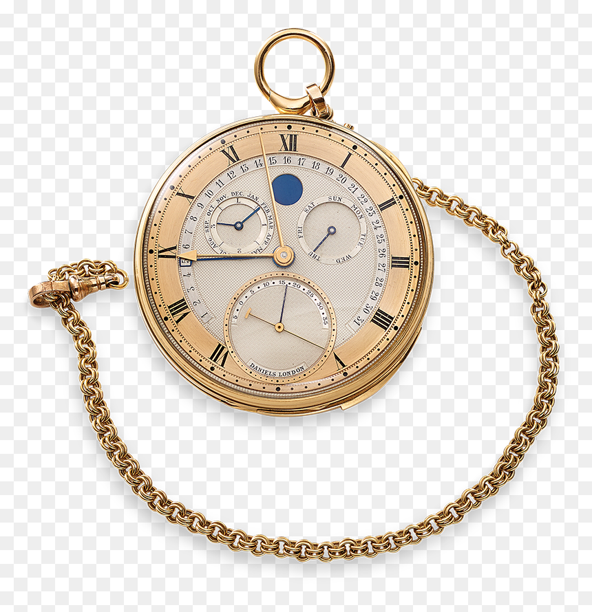 George Daniels Pocket Watch, HD Png Download - pocketwatch png