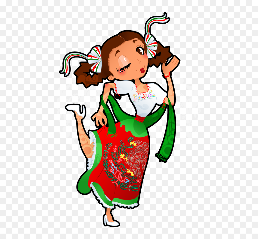 Mexico Clipart Septiembre - Christmas Mexico Png, Transparent Png - viva mexico png
