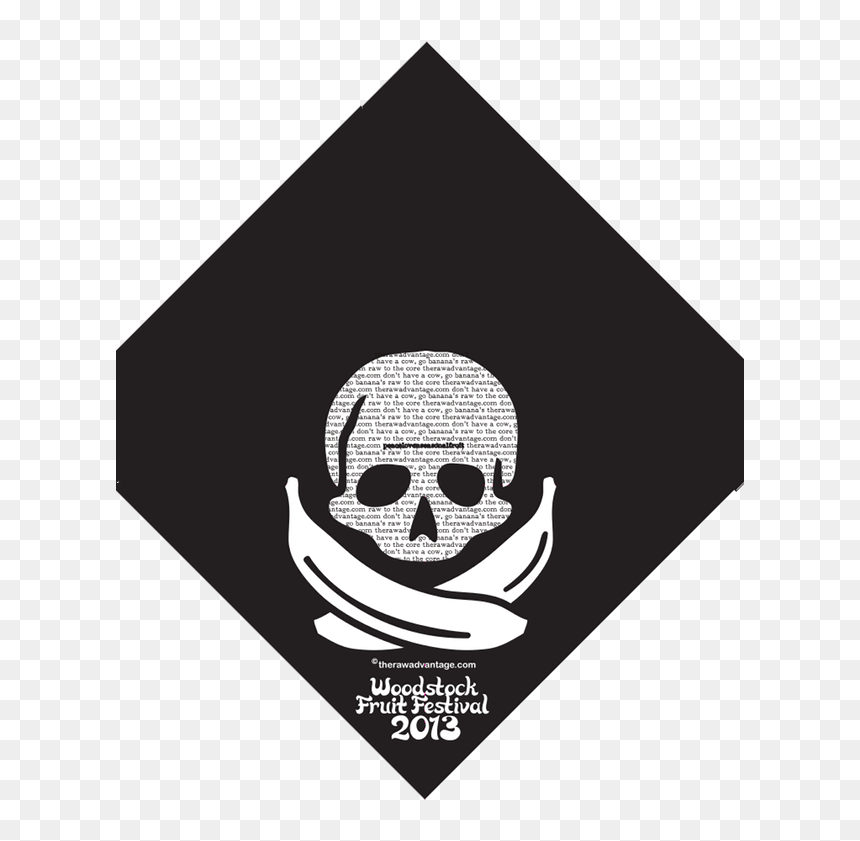 Kerchief, Hd Png Download - Emblem, Transparent Png - skull bandana png