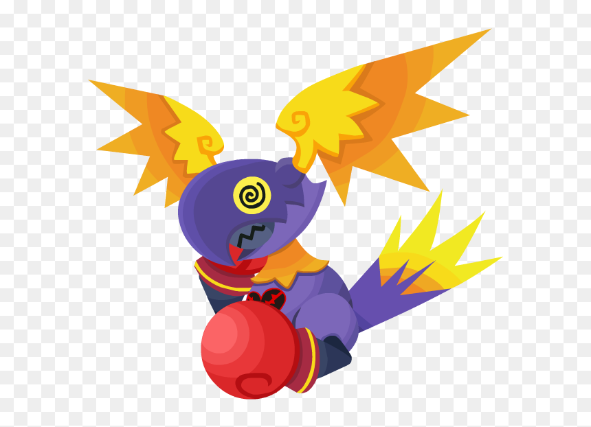 Kingdom Hearts 2 Aerial Knocker, HD Png Download - zack fair png