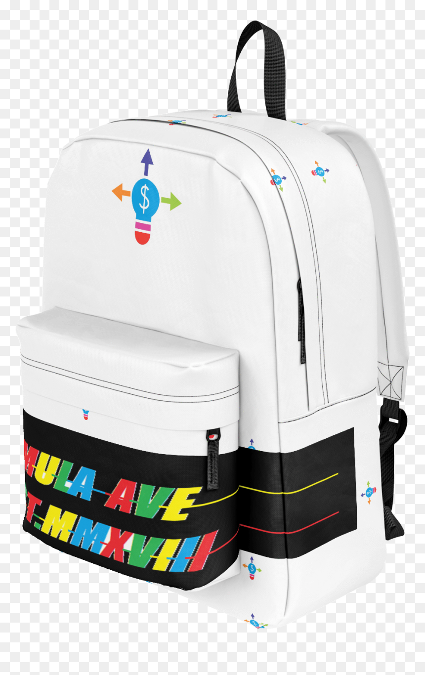 Load Image Into Gallery Viewer, The Numbers Bookbag - Laptop Bag, HD Png Download - book bag png
