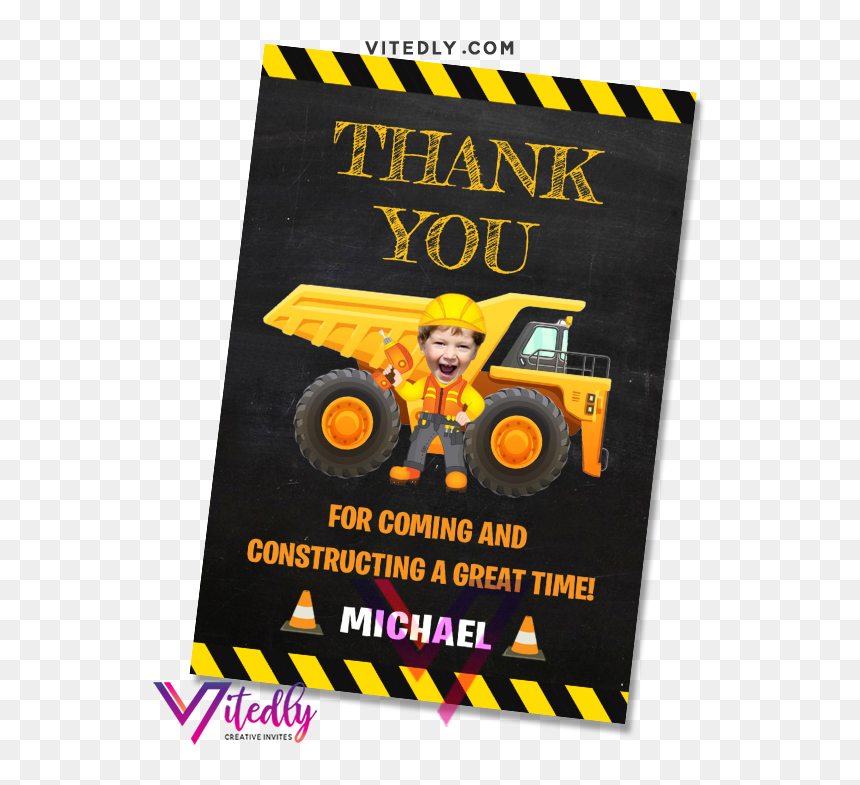 Construction, HD Png Download - thank you card png