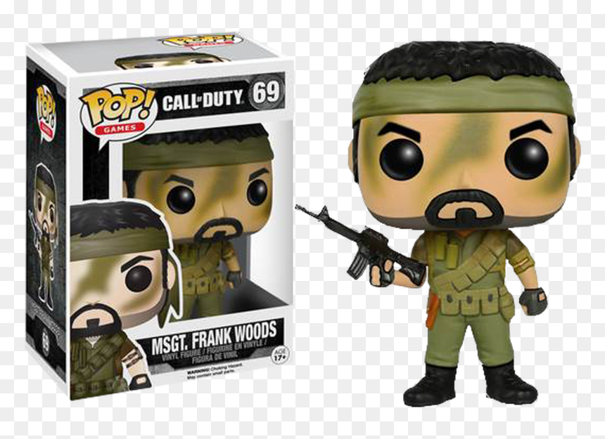 Frank Woods - Pop Figures Call Of Duty, HD Png Download - cod ghosts png