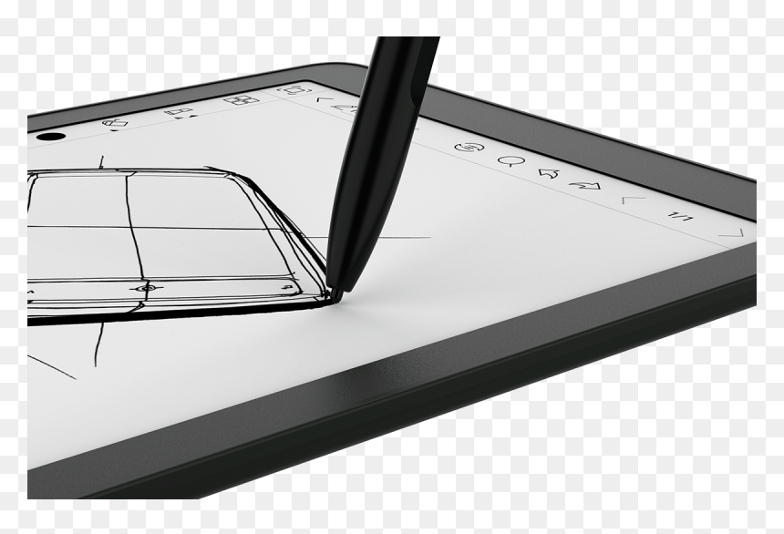 E-book Readers, HD Png Download - wacom tablet png