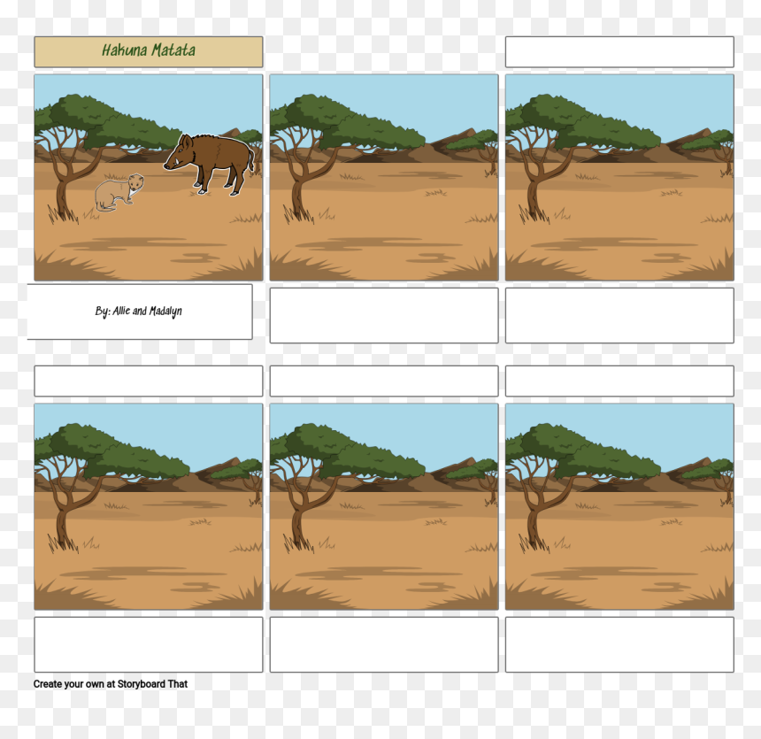 Charles Darwin Natural Selection Comic Strip, HD Png Download - hakuna matata png