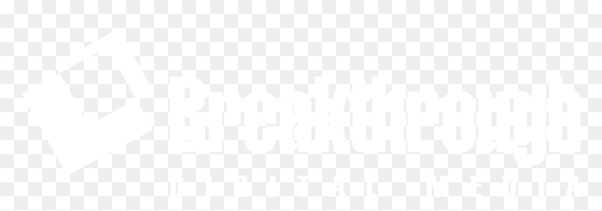 Breakthrough Digital Media Logo Black And White - Johns Hopkins Logo White, HD Png Download - breakthrough png