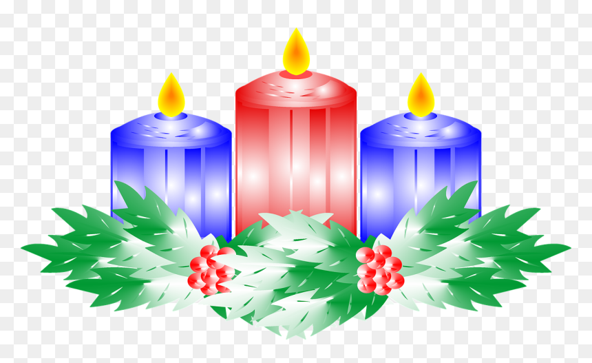 Ppt 蠟燭 背景, HD Png Download - christmas candles png