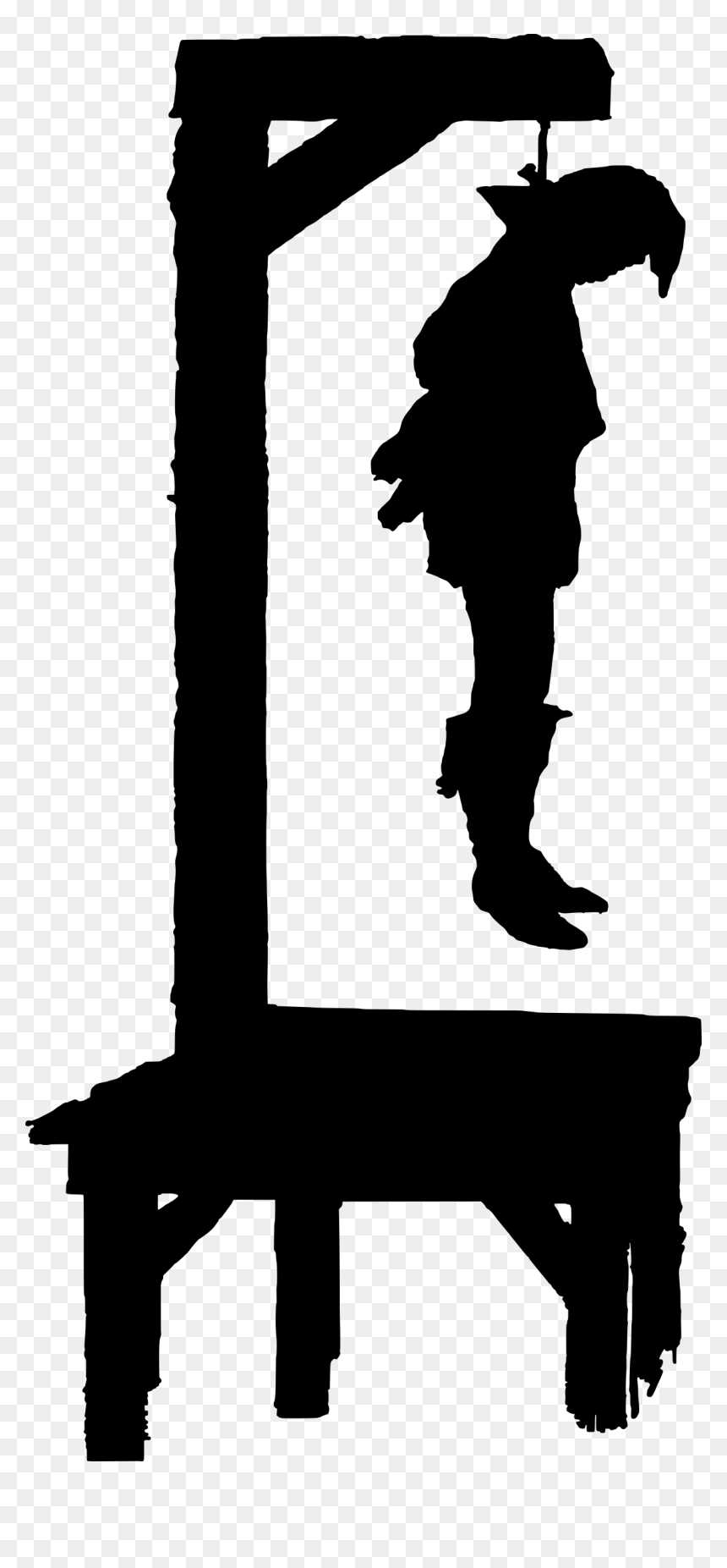 Swinging Corpse Clip Arts - Cartoon Person Being Hung, HD Png Download - corpse png