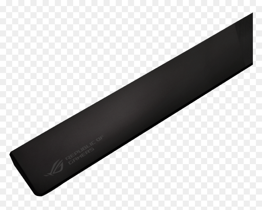 Rog Strix Flare Wrist Rest - Moulure En U Noir, HD Png Download - wrist png