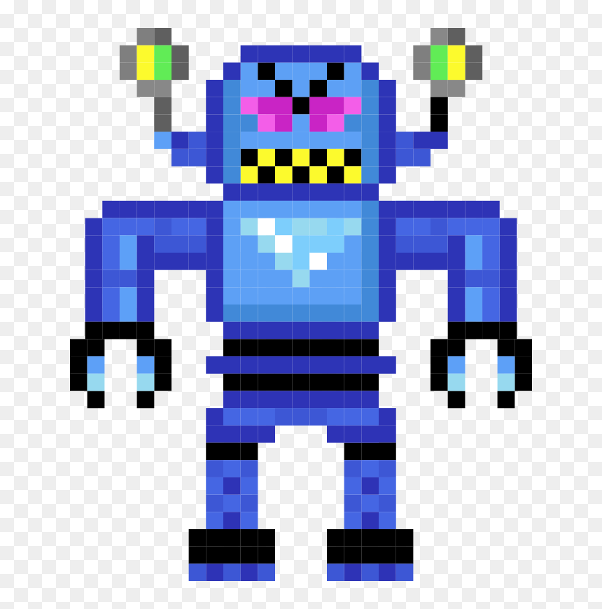 8 Bit Robot Png , Png Download - 8 Bit Robot Png, Transparent Png - 8bit png