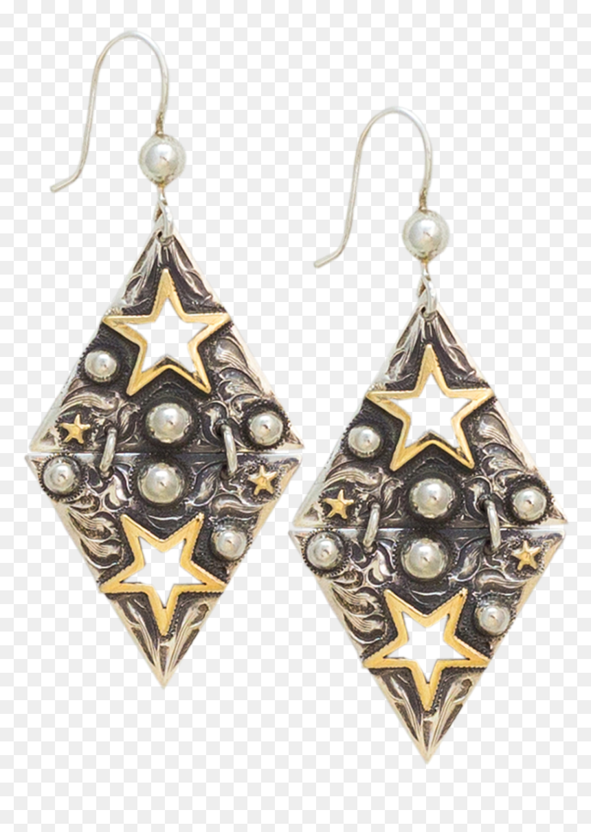 14k Gold Fill Star Chandeliers - Earrings, HD Png Download - gold jewelry png