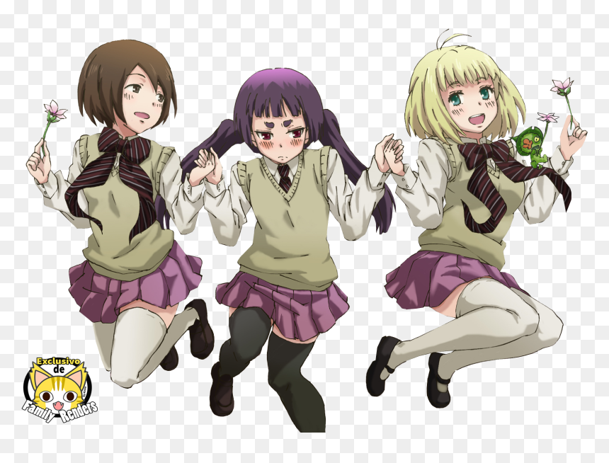 Png-noriko Paku, Kamiki Izumo Y Moriyama Shiemi - Izumo Blue Exorcist Png, Transparent Png - exorcist png