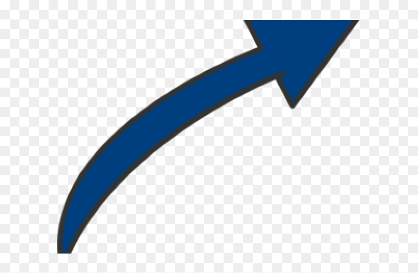Curved Arrow Clipart, HD Png Download - curving arrow png