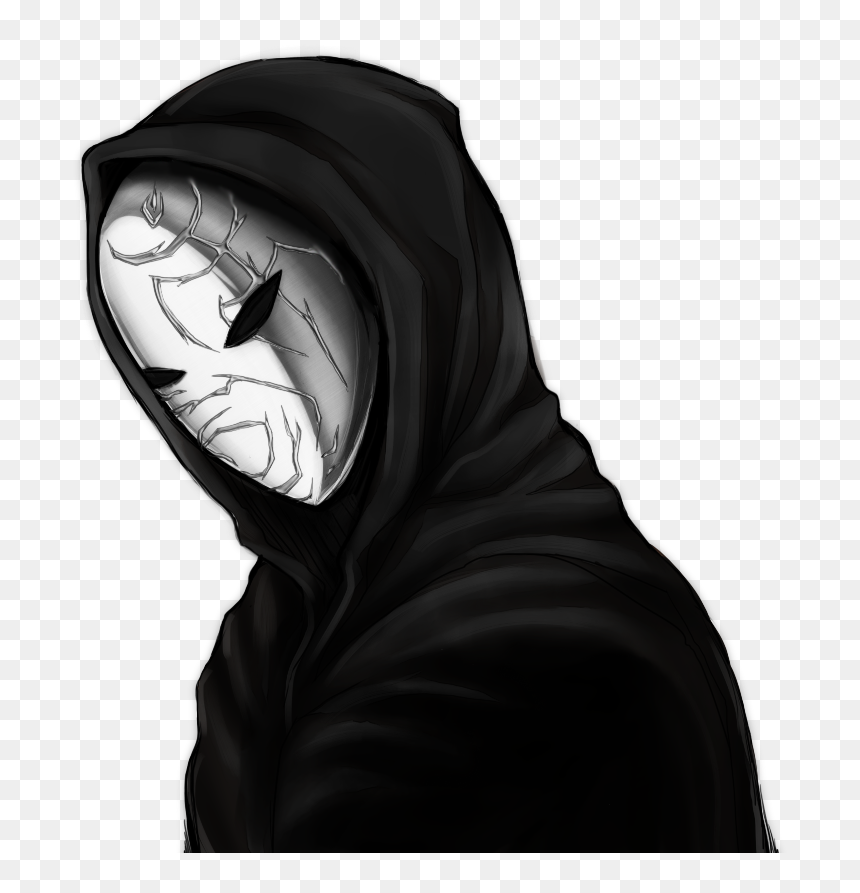 Png Royalty Free Stock R Sultat De Recherche D Images - Man With Mask Drawing, Transparent Png - hooded man png