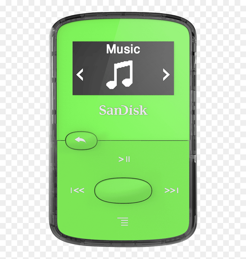Sandisk Clip Jam Mp3 Player, HD Png Download - mp3 player png