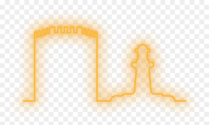 Led Neon Şekil - Cross, HD Png Download - neon letters png