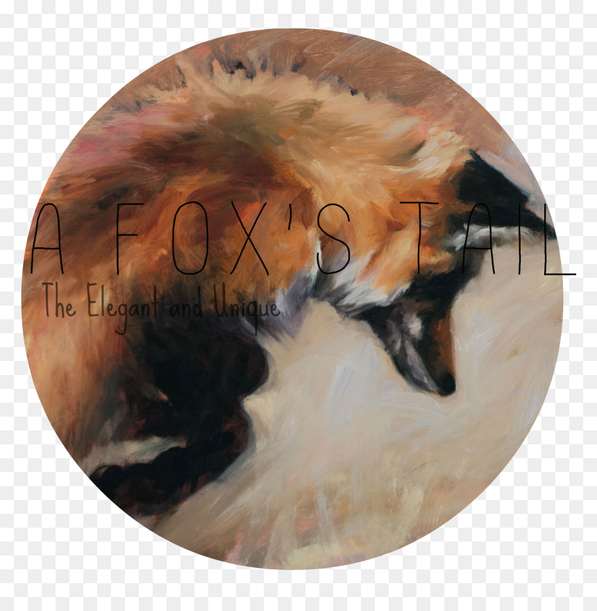 Red Fox M - Oil Painting Foxes, HD Png Download - red wolf png