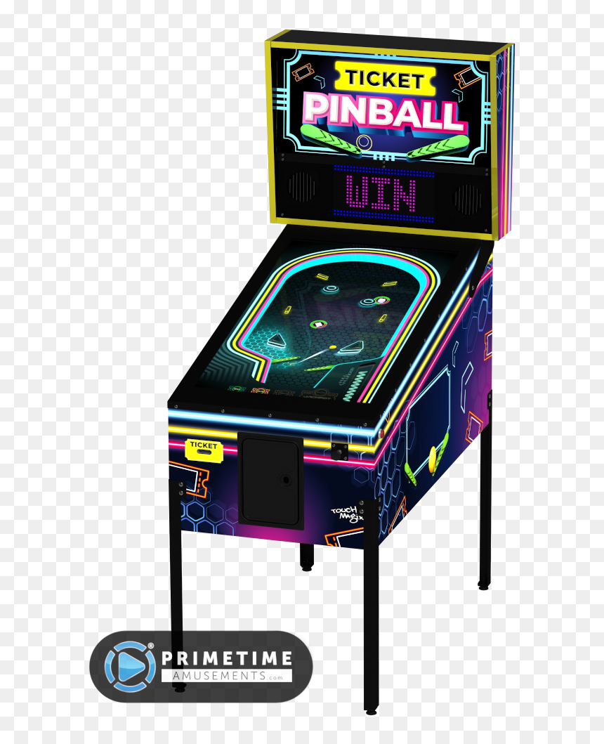 Ticket Pinball By Touch Magix - Pinball, HD Png Download - pinball png