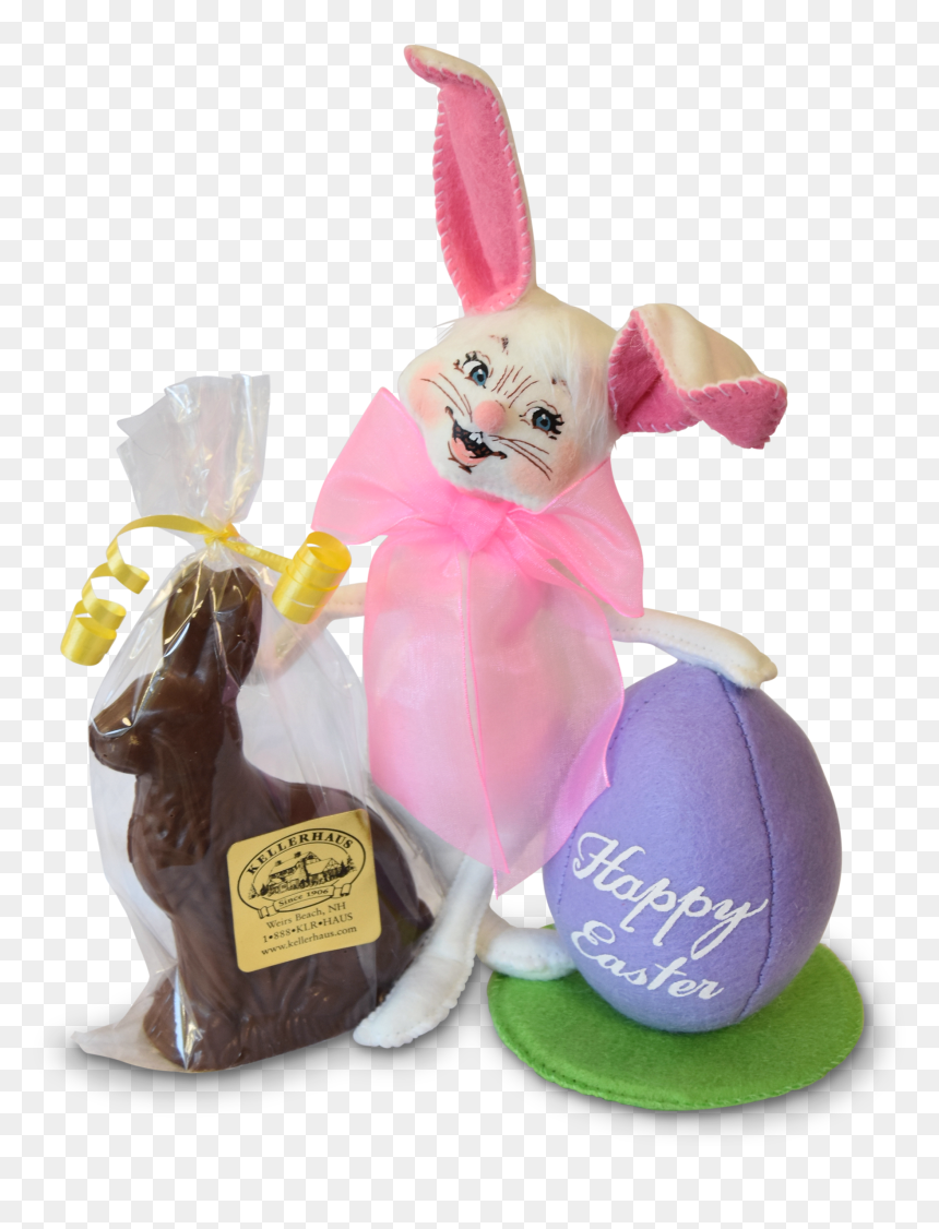 2018 Easter Bunny Free Gift , Png Download - Stuffed Toy, Transparent Png - free gift png