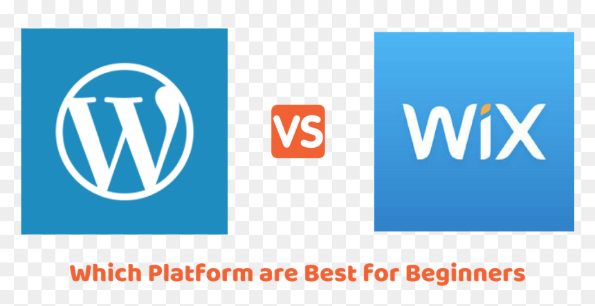 Wordpress Vs Wix Which Is Best To Start Blogging - Graphic Design, HD Png Download - wix png