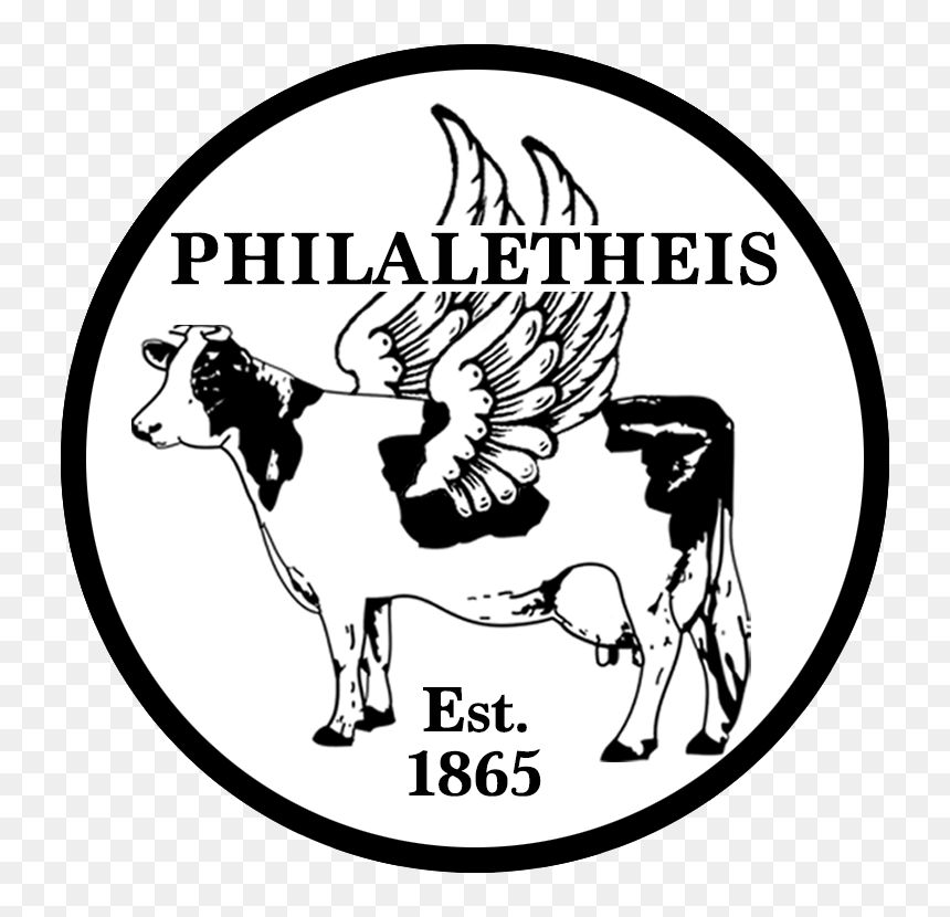 The Philaletheis Society - Clip Art Cow Black And White, HD Png Download - like us on facebook png black