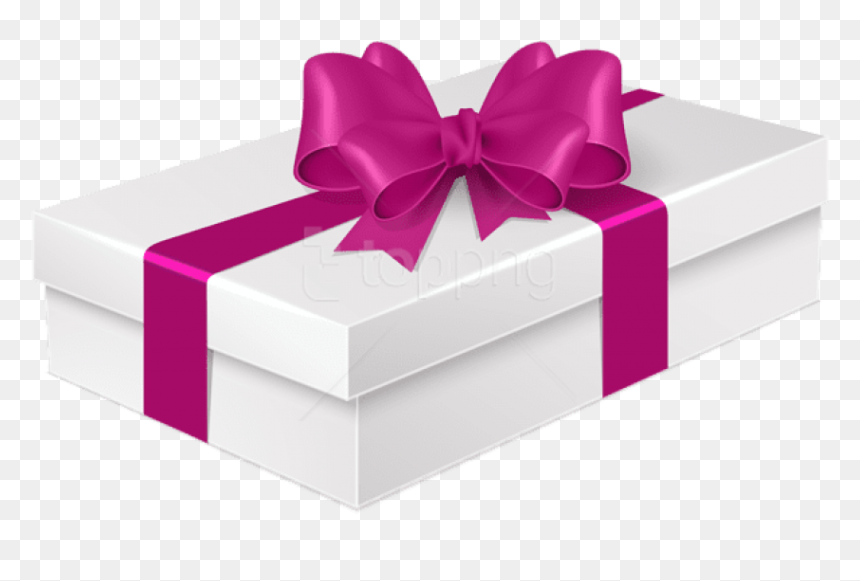 Free Png Download Gift With Pink Bow Png Clipart Png - Regalo Lazo Azul, Transparent Png - free gift png