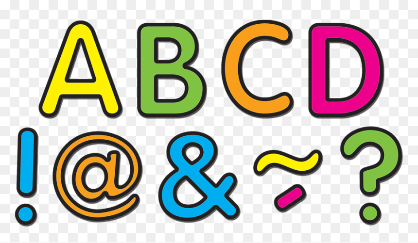 Tcr77189 Neon Brights Classic, HD Png Download - neon letters png