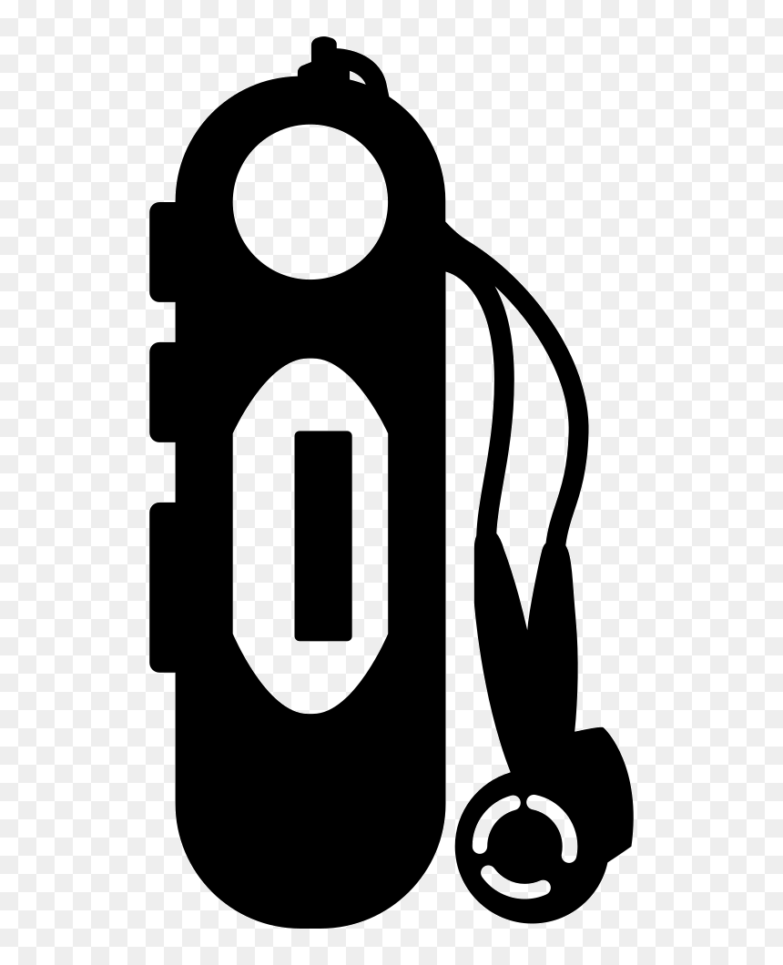 Mp3 Player With Earphones, HD Png Download - mp3 player png