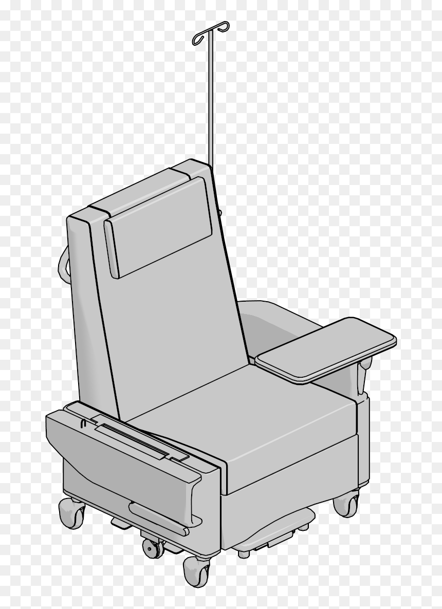 Office Chair, HD Png Download - iv bag png