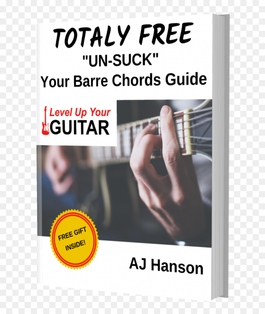 Level Up Your Guitar Un-suck Your Barre Chords Free - Poster, HD Png Download - free gift png