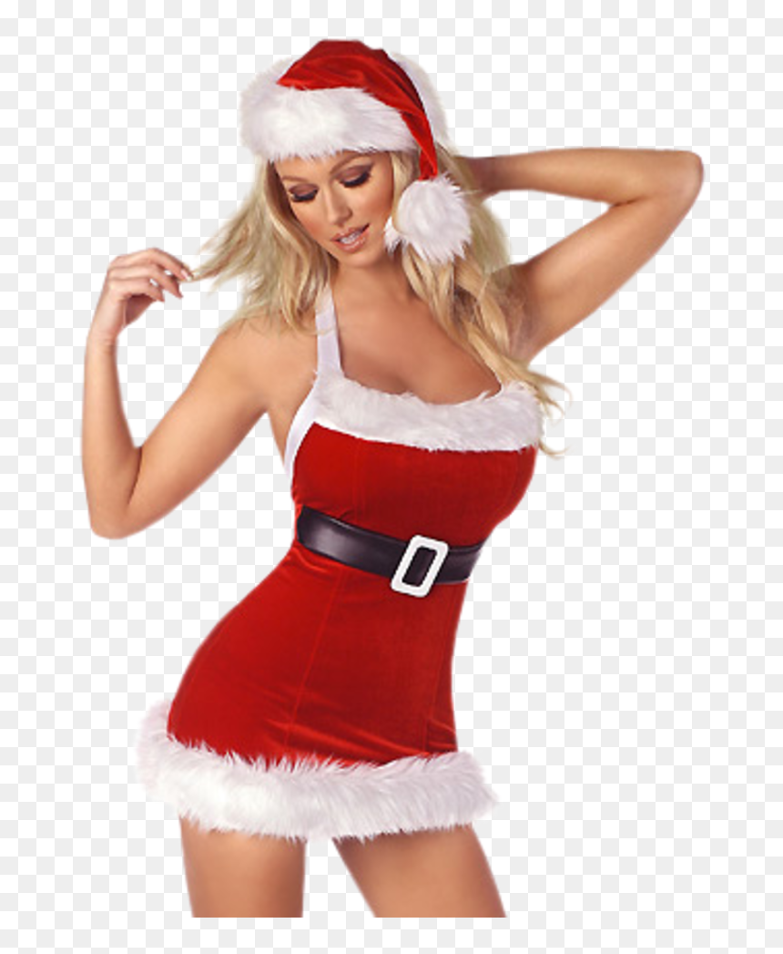 Tubes Meres Noel - Female Santa Claus Png, Transparent Png - sexy santa png