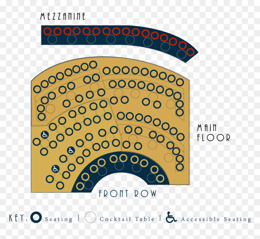 Cabaret Seating Diagram 02, HD Png Download - magic staff png