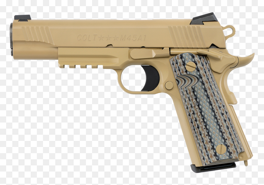 Colt O Government Limited Edition Single Automatic - Decommissioned Colt M45a1, HD Png Download - colt png