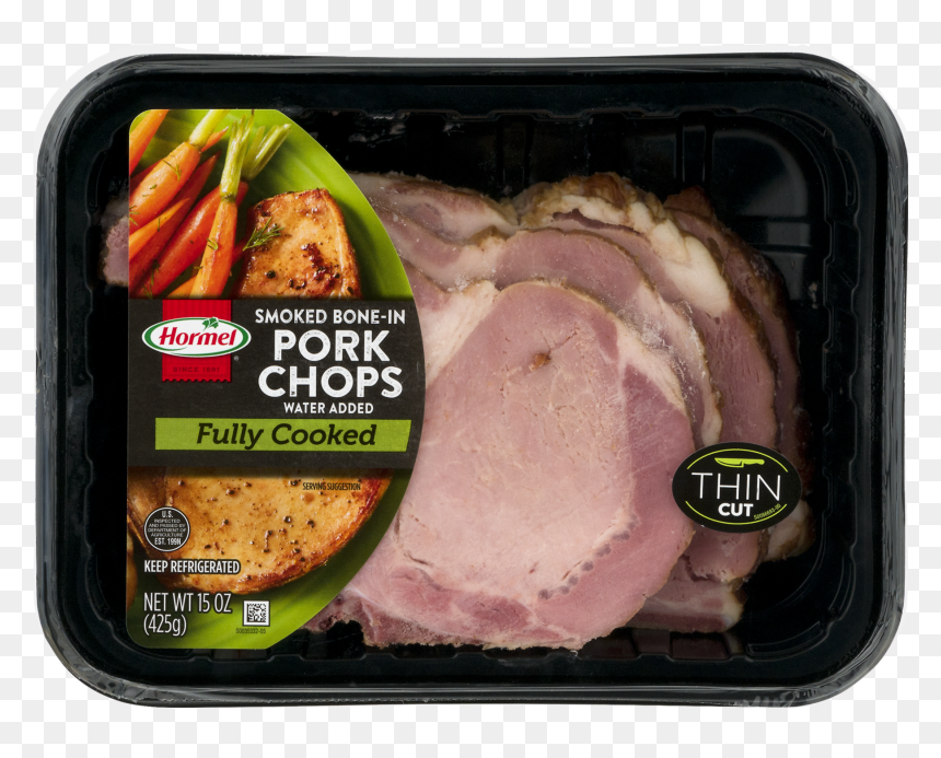 Hormel Bone In Smoked Pork Chops, HD Png Download - pork chop png