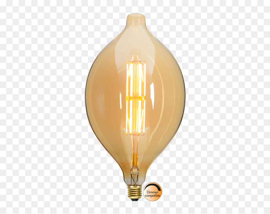 Led-lamp E27 Bt180 Industrial Vintage - Led Lamp, HD Png Download - vintage effect png