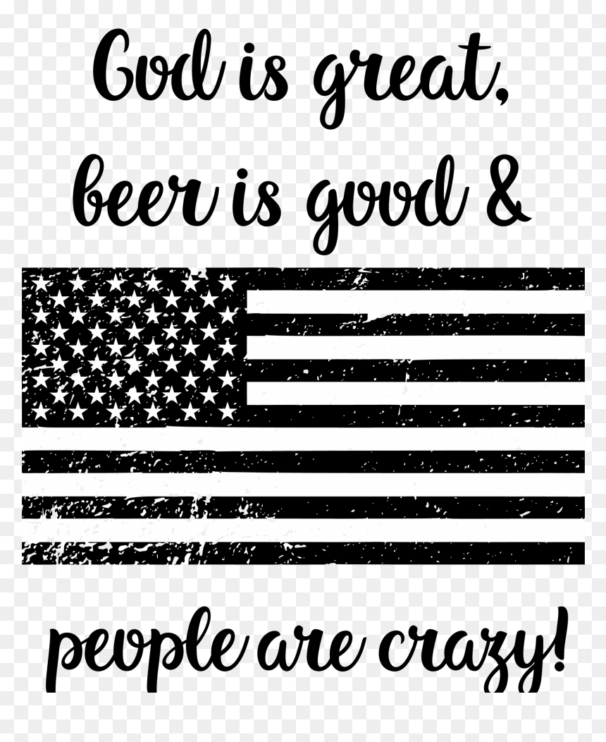 Calligraphy, HD Png Download - distressed american flag png