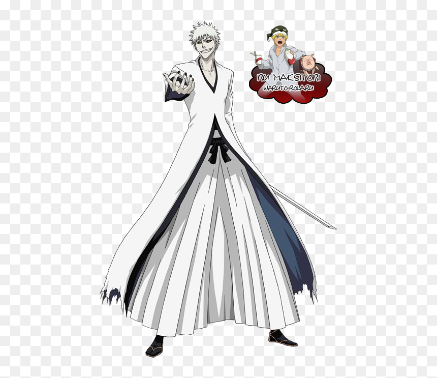 Ichigo Branco, HD Png Download - bleach ichigo png