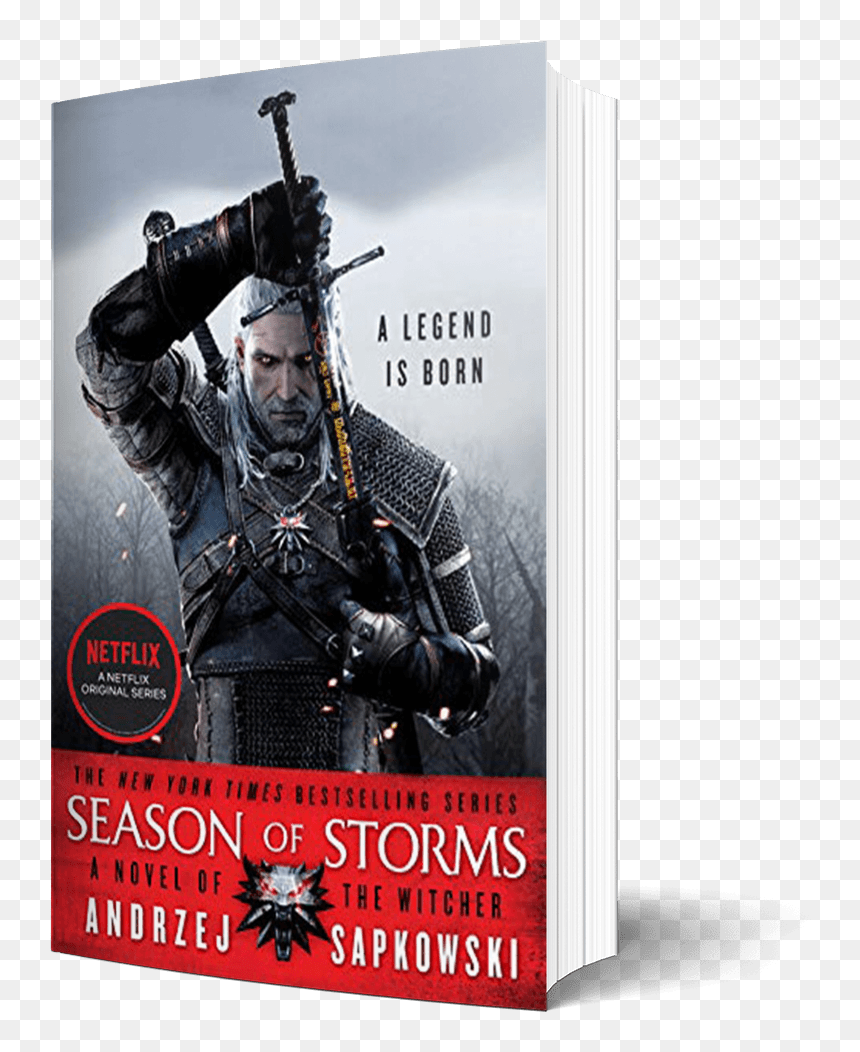 Andrzej Sapkowski Season Of Storms, HD Png Download - the witcher png