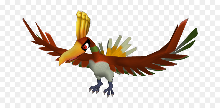 Download Zip Archive - Macaw, HD Png Download - ho oh png