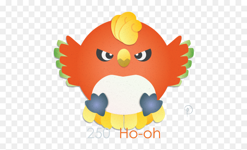 Ho Oh 
i Always Thought It Was Kinda Odd That They - Cartoon, HD Png Download - ho oh png