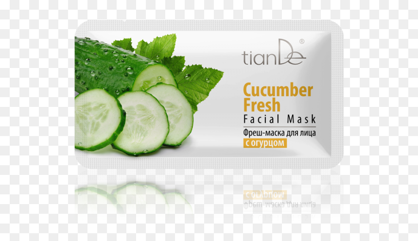 Cucumber Fresh Facial Mask - Tiande Cucumber Fresh, HD Png Download - cucumbers png