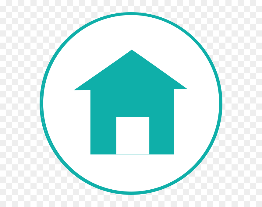 Circle, HD Png Download - home symbol png