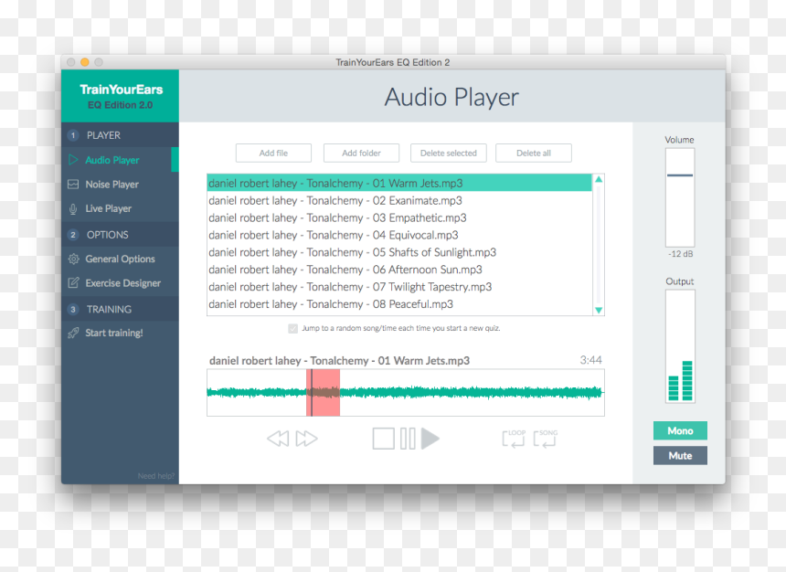 Images/audio-player - Trainyourears Eq Edition 2, HD Png Download - mp3 player png